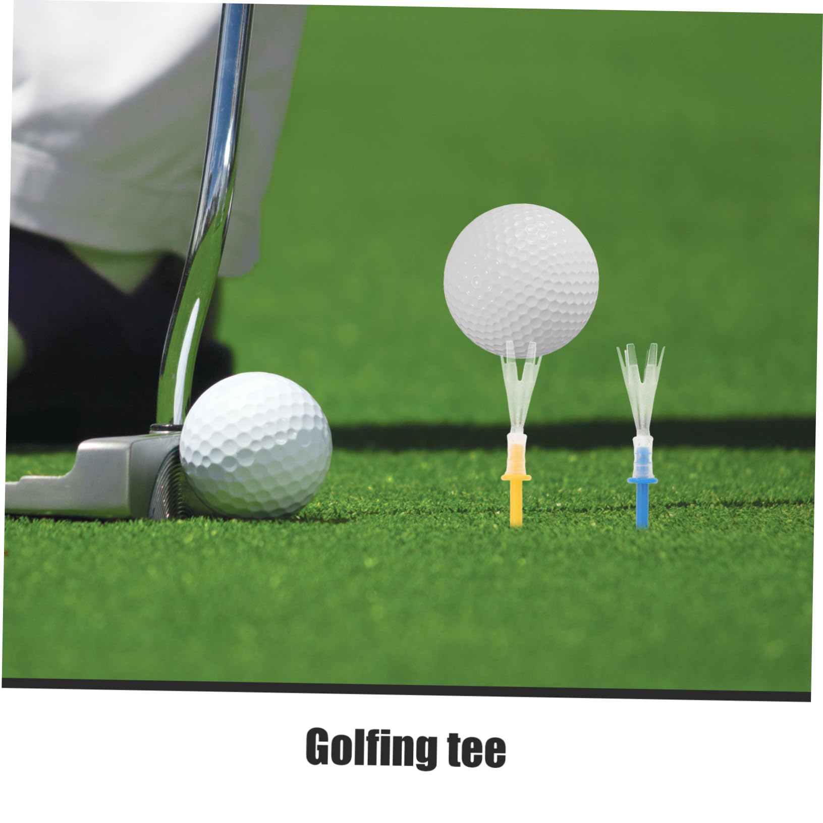 16 Piezas Tees De Golf para Mejor Rendimiento y Distancia Reemplazo para Entrenamiento De Golf Interiores y Exteriores De Plástico Reutilizables y Novedosos