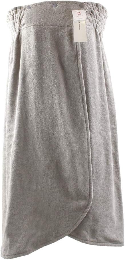 【今治産タオル】ラップドレス (グレー)