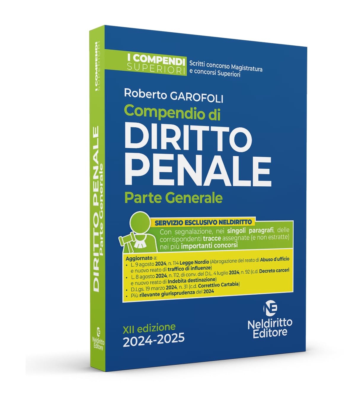 Compendio di diritto penale. Parte generale 2024-2025 (I compendi superiori)
