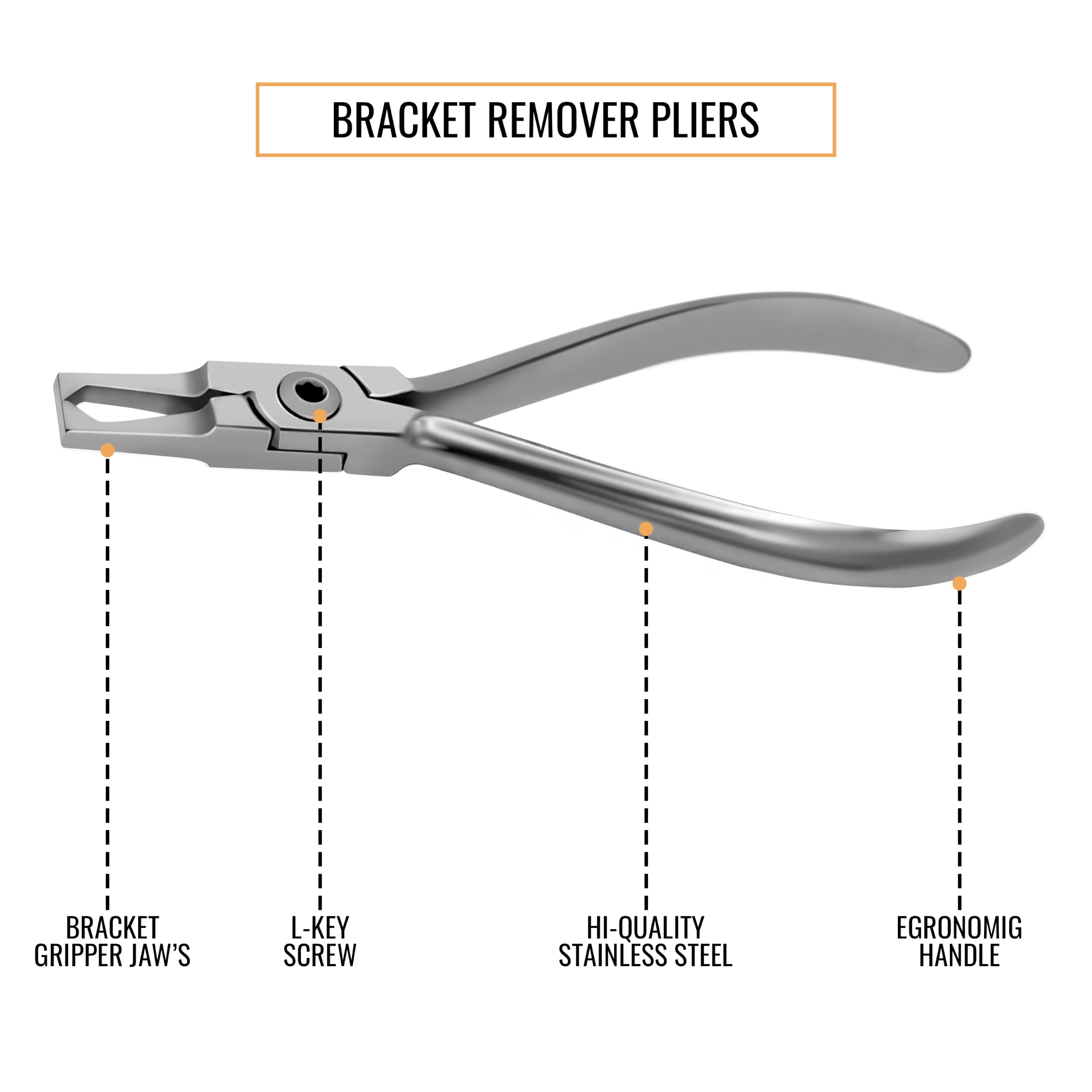 Orthodontic Pliers - Remove Brackets Fast -4