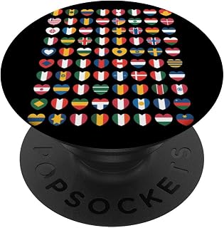 Flags of The Countries of The World PopSockets Adhesive PopGrip