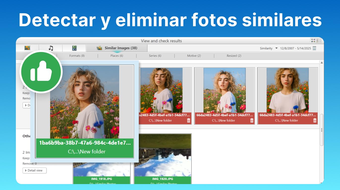 Nero Encuentre y elimine fotos duplicadas con Nero DuplicateManager Photo - Ordene la galería de fotos | Múltiples formatos de fotos | licencia ilimitada | 1 PC | Windows 11 / 10 / 8 / 7