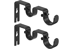 Double Rod Curtain Brackets