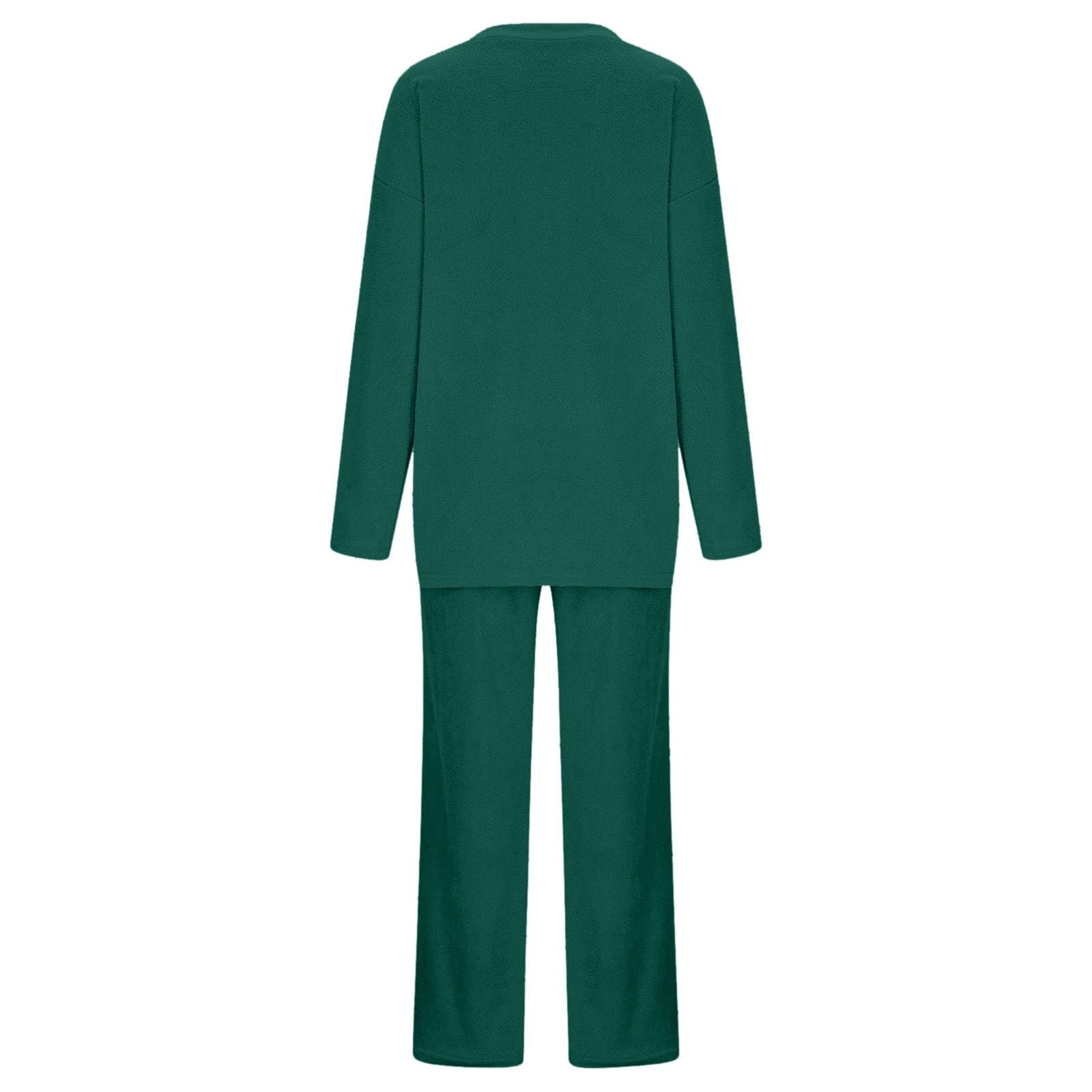 Generisch Ensemble de vêtements d'intérieur en coton et pantalon large pour femme