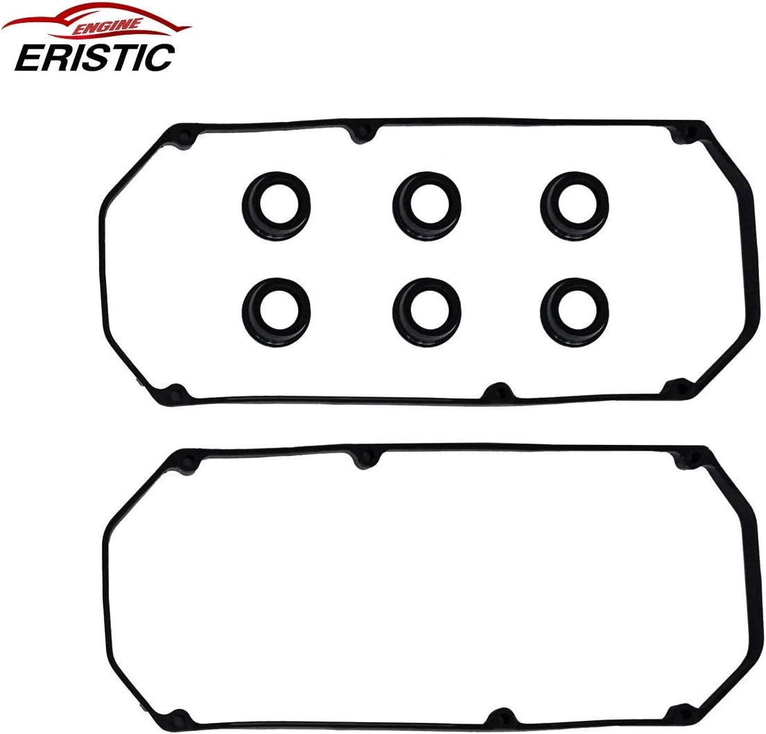 ERISTIC ET279S Valve Cover Gasket Set For 1995-2005 Chrysler Dodge Mitsubishi 2.5L 3.0L 3.5L V6