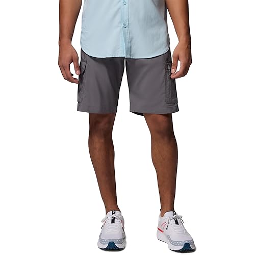 Columbia Men's Silver Ridge Utility Cargo Short, City Grey, 34 x 8