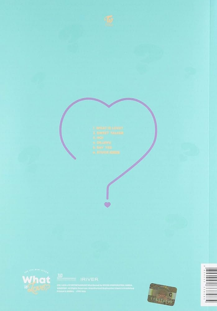 Amazon.co.jp: TWICE 5thミニアルバム - WHAT IS LOVE