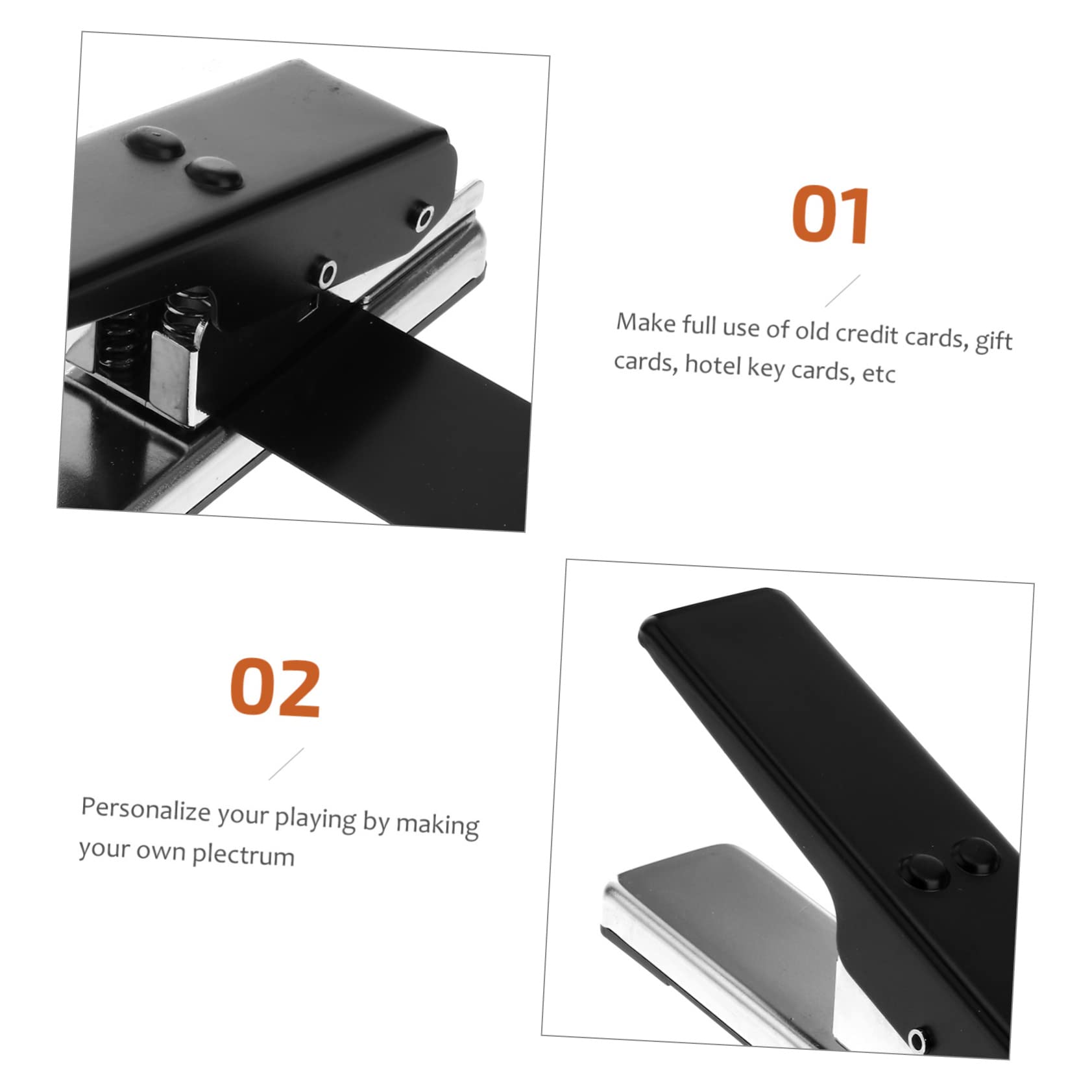 Outil de Découpe pour Médiators de Guitare Perforateur DIY Fait Main Réutilisez Cartes de Crédit