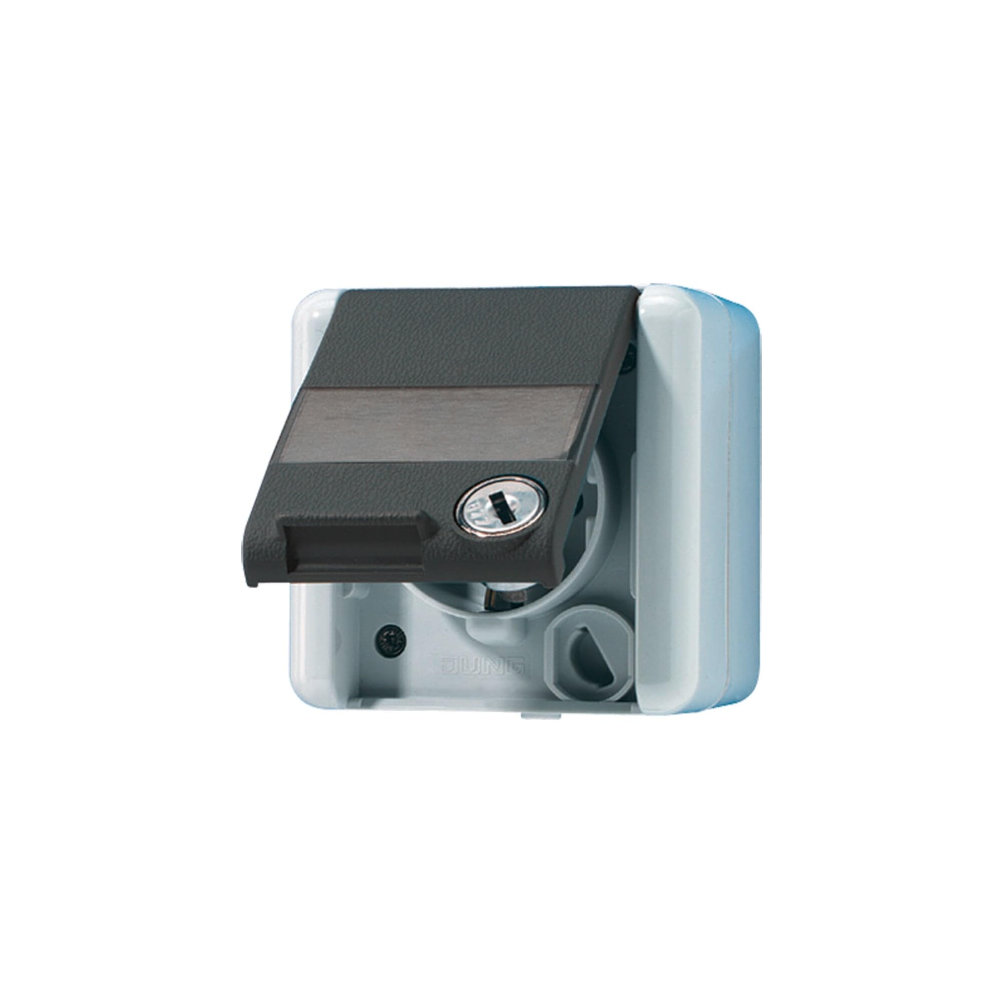 Jung 820NAWSL Schuko-Steckdose mit Sicherheitsschloss