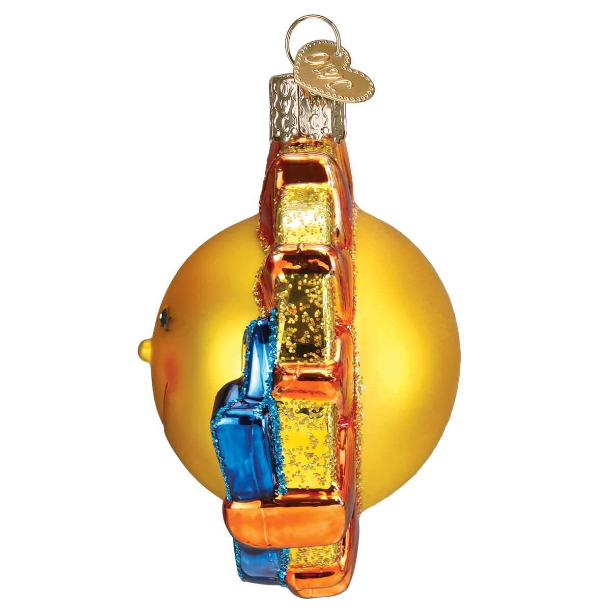 Old World Christmas You Are My Sunshine - Adorno de Vidrio soplado para árbol de Navidad, decoración navideña Hecha a Mano, colección de Refranes