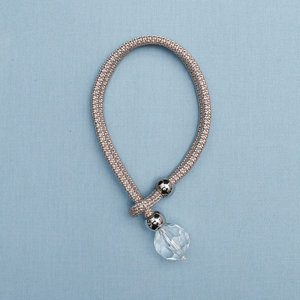 Embrasses de Rideaux à Pampilles en Cristal, Accessoires de Chambre, Porte-Rideaux, Boucle, Corde, décoration de la Maison, Bandage de Rideau en Perles, E, 4 pièces,B-2pcs
