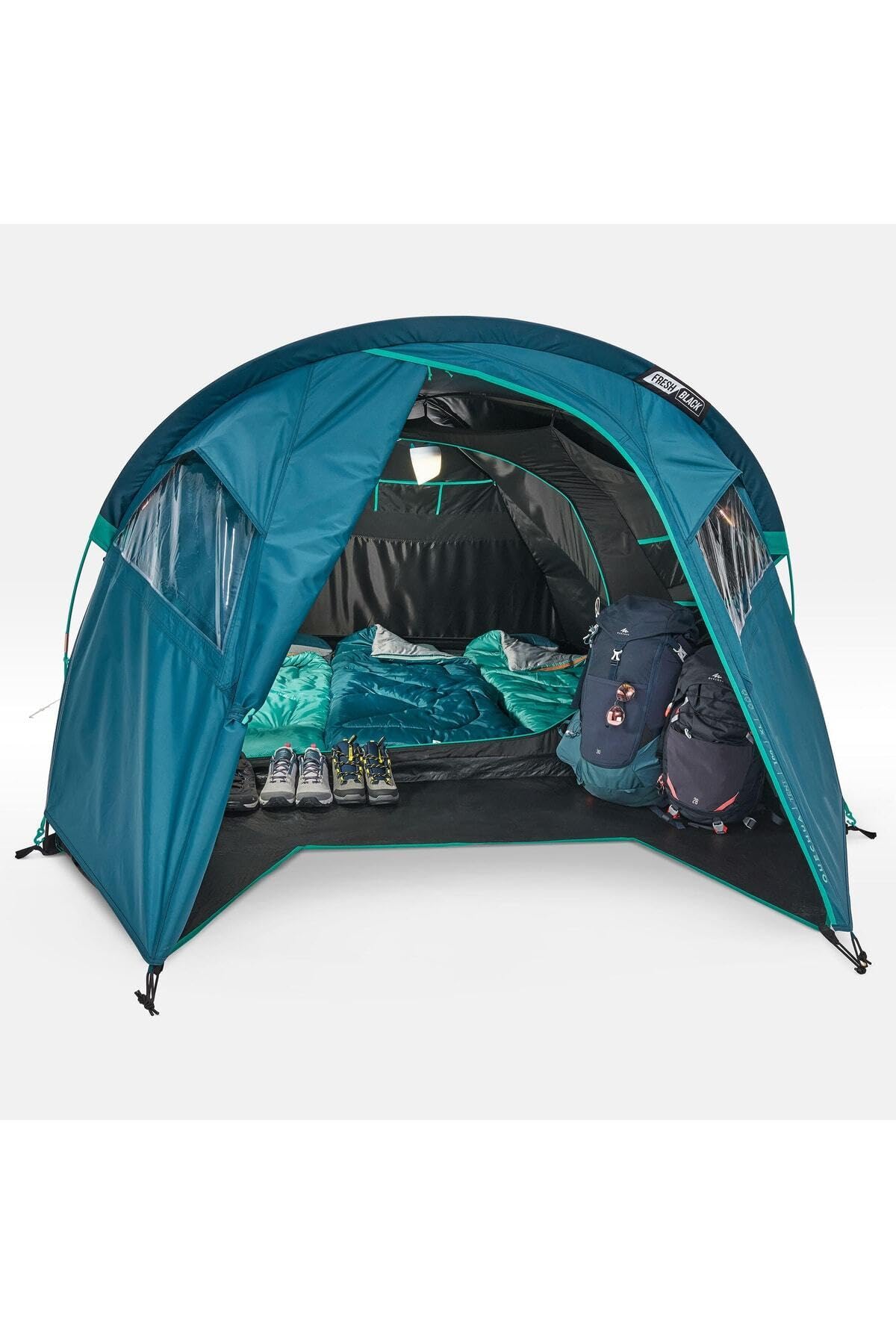 quechua tente 3 places de Camping - MH100 XL - Size:175mm 40t / 10-48t Campingpark Meyer zu Bentrup IFAK