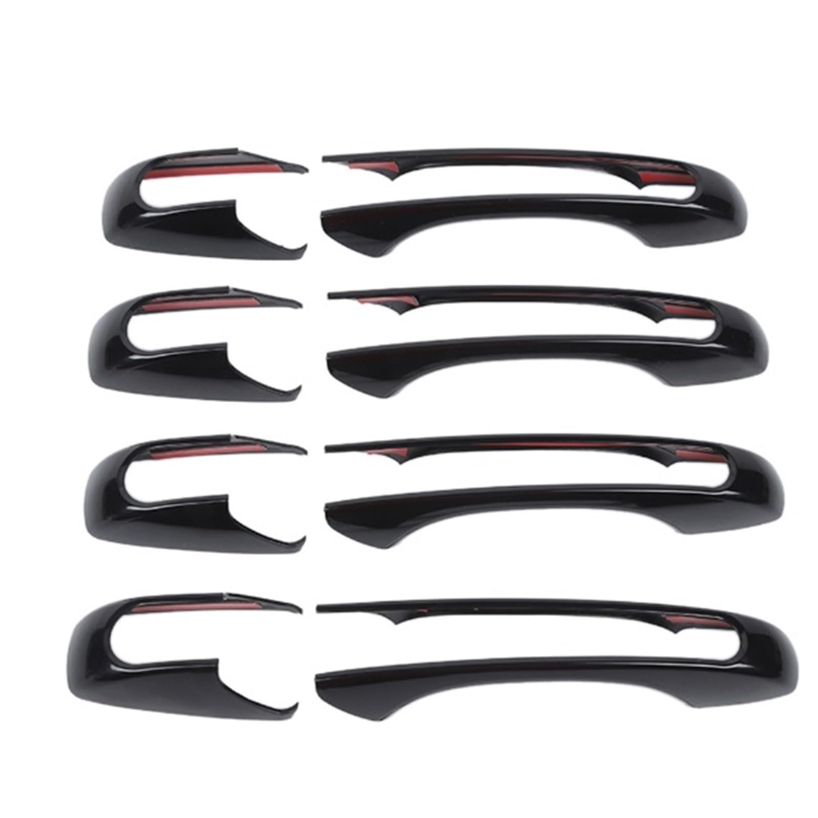 BQWYEDPL Door Grab Handle Trim Decoration Cover Fit for Grand Fit for Cherokee 2011-2020 Fit for Patriot 2011-2016 Car Door Latch Handle(A)