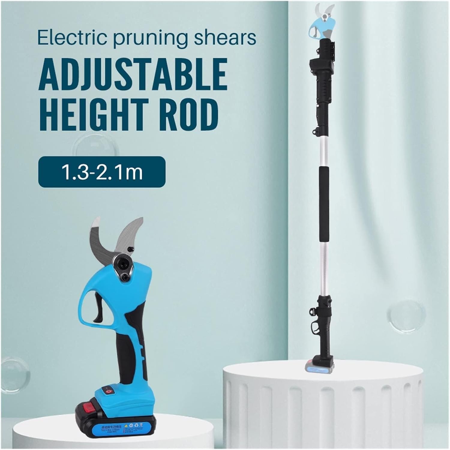 48V 電動剪定鋏 剪定ばさみ 枝カッター リチウムイオン 1500Mah