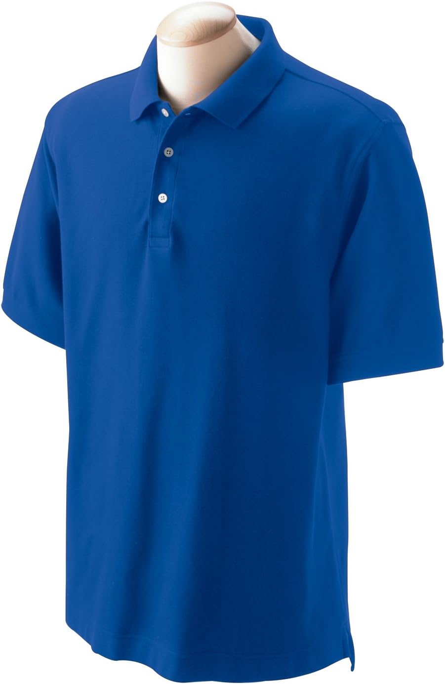 Devon & Jones Men's Pima Piqué Short-Sleeve Polo 2XL TRUE ROYAL