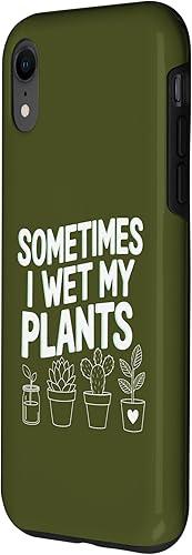 Miniatura 2 de iPhone XR Funny Gardening Gift Women Plant Parent Wet My Plants Men Case