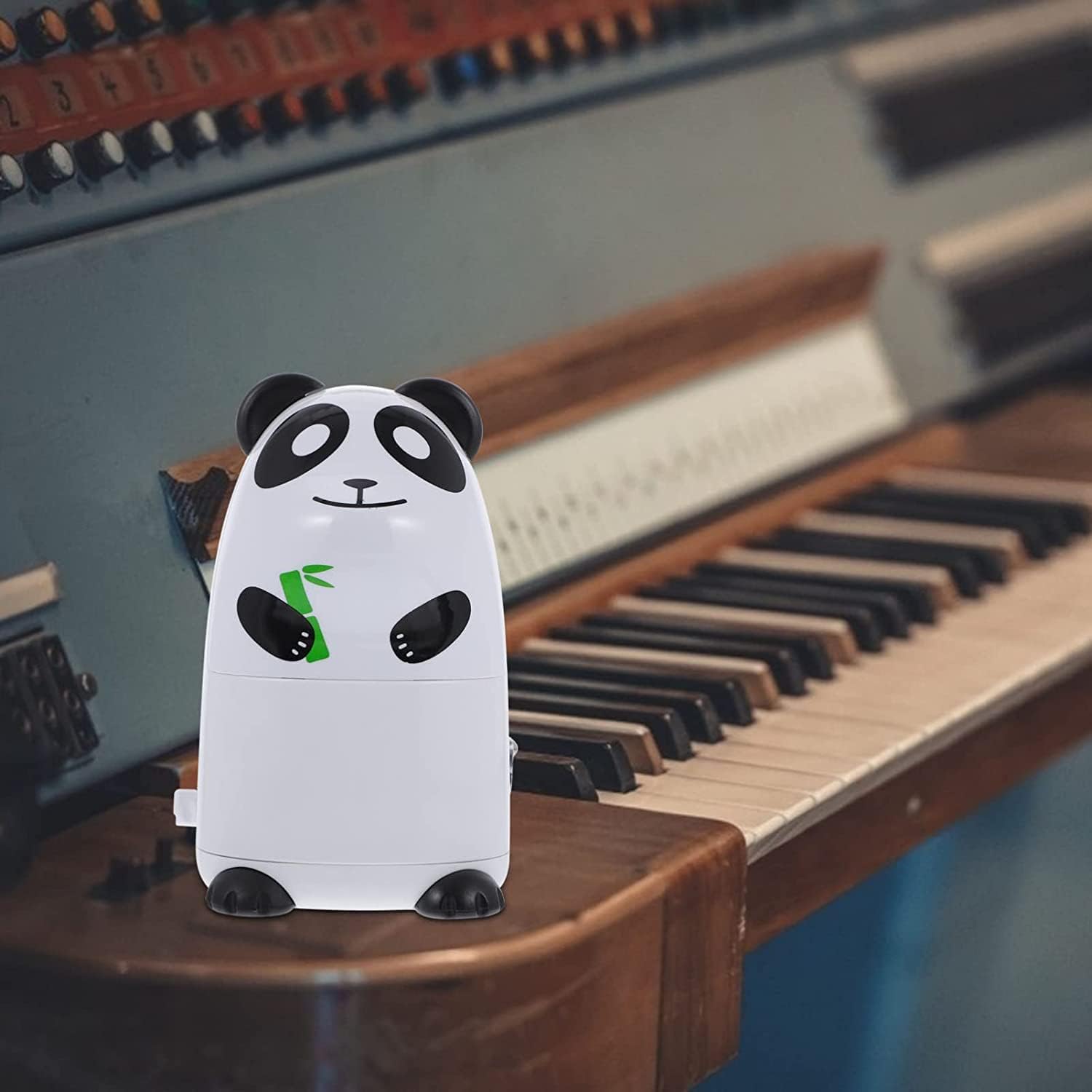 Niedliche Panda Form Metronom Mechanisches Metronom Musikinstrument Metronom, Geschenk Für Kinder, 4pcs