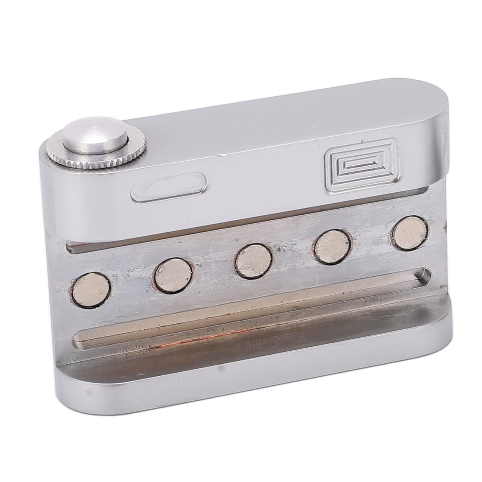 Dpofirs Fidget Slider Push Slider Fidget Clicker Fidget Toys, Jouet en Forme de Caméra TDAH Push Slider Jouet Adulte Métal Presse anxiété Soulagement du Stress Curseur