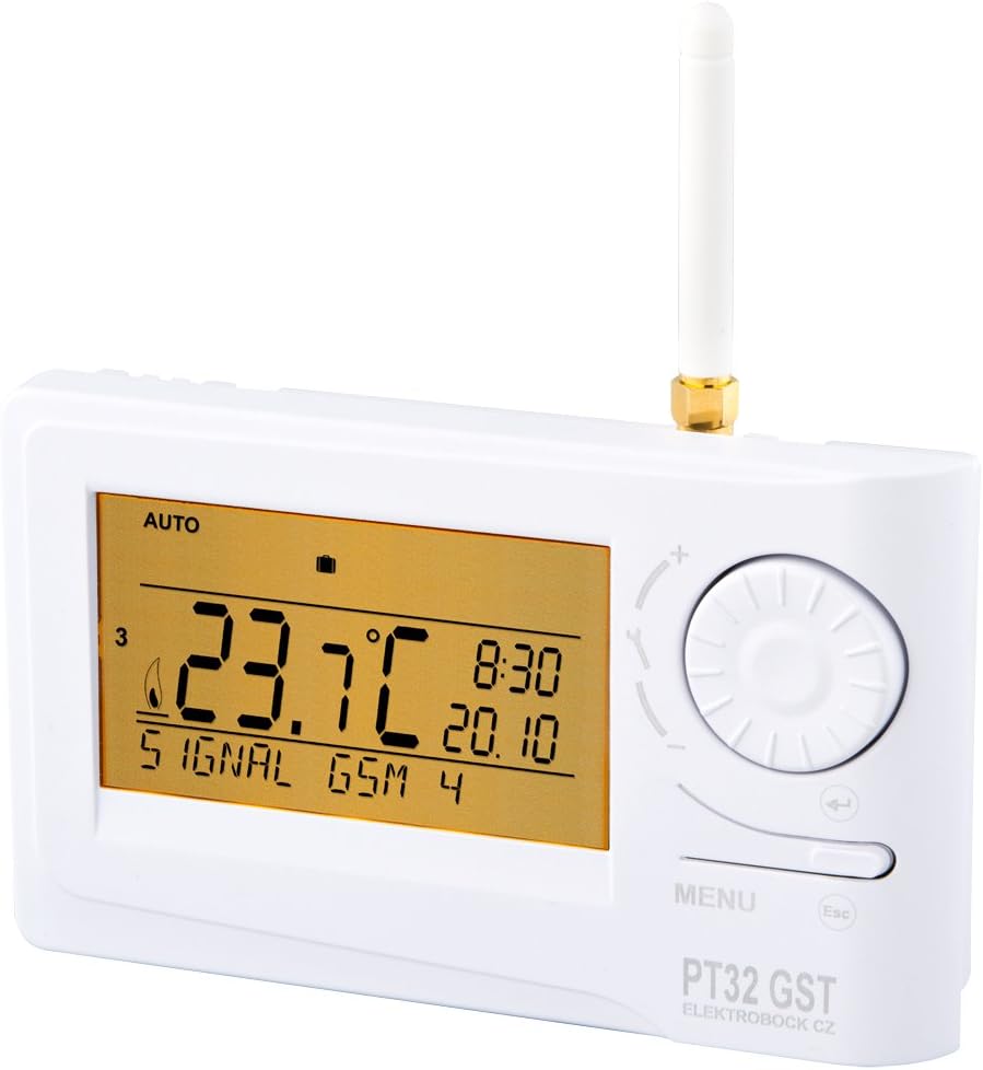 Elektrobock Digital Room Thermostat with GSM Module PT32 GST