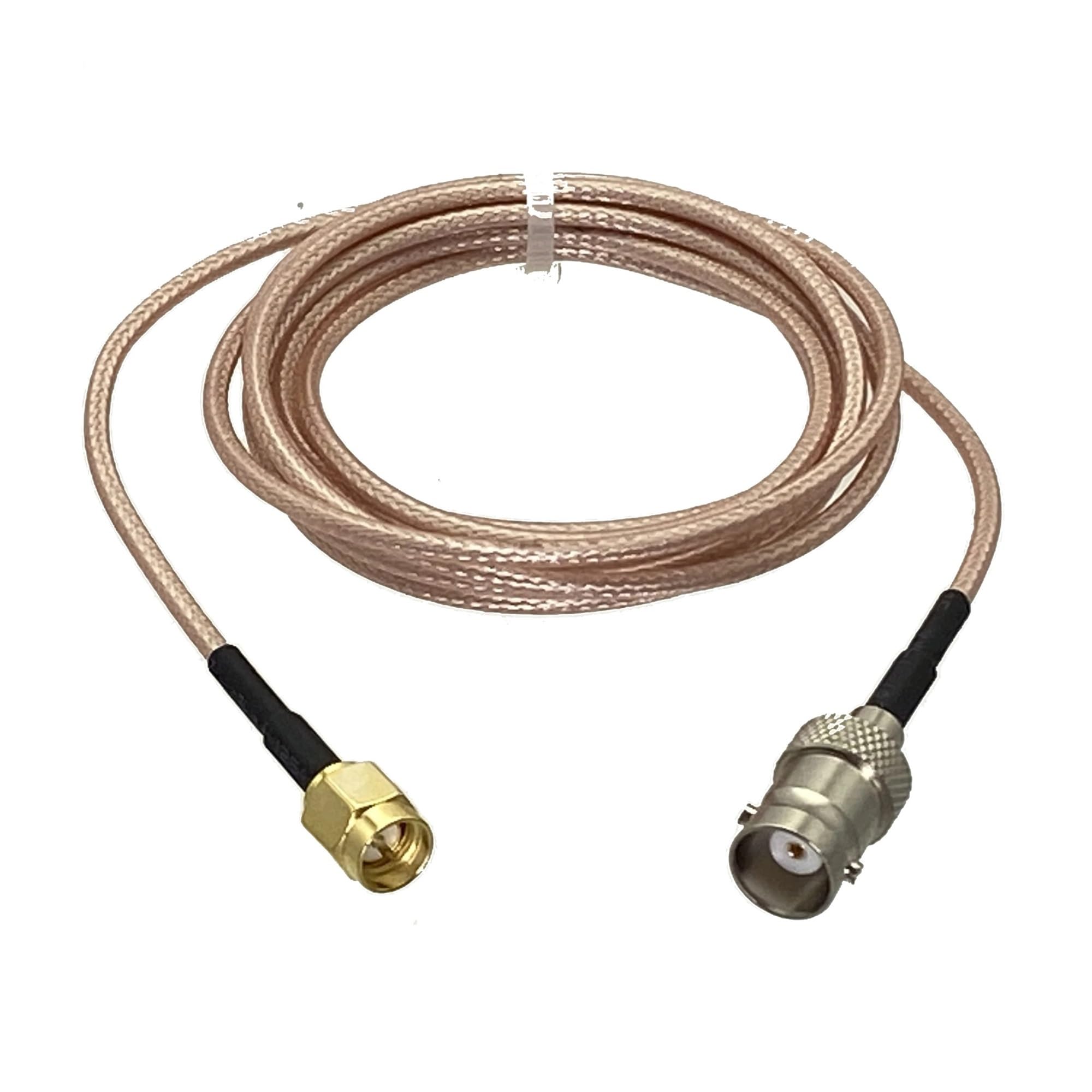 10 Pezzi RG316 BNC Femmina A SMA Maschio Connettore Coassiale A Spirale