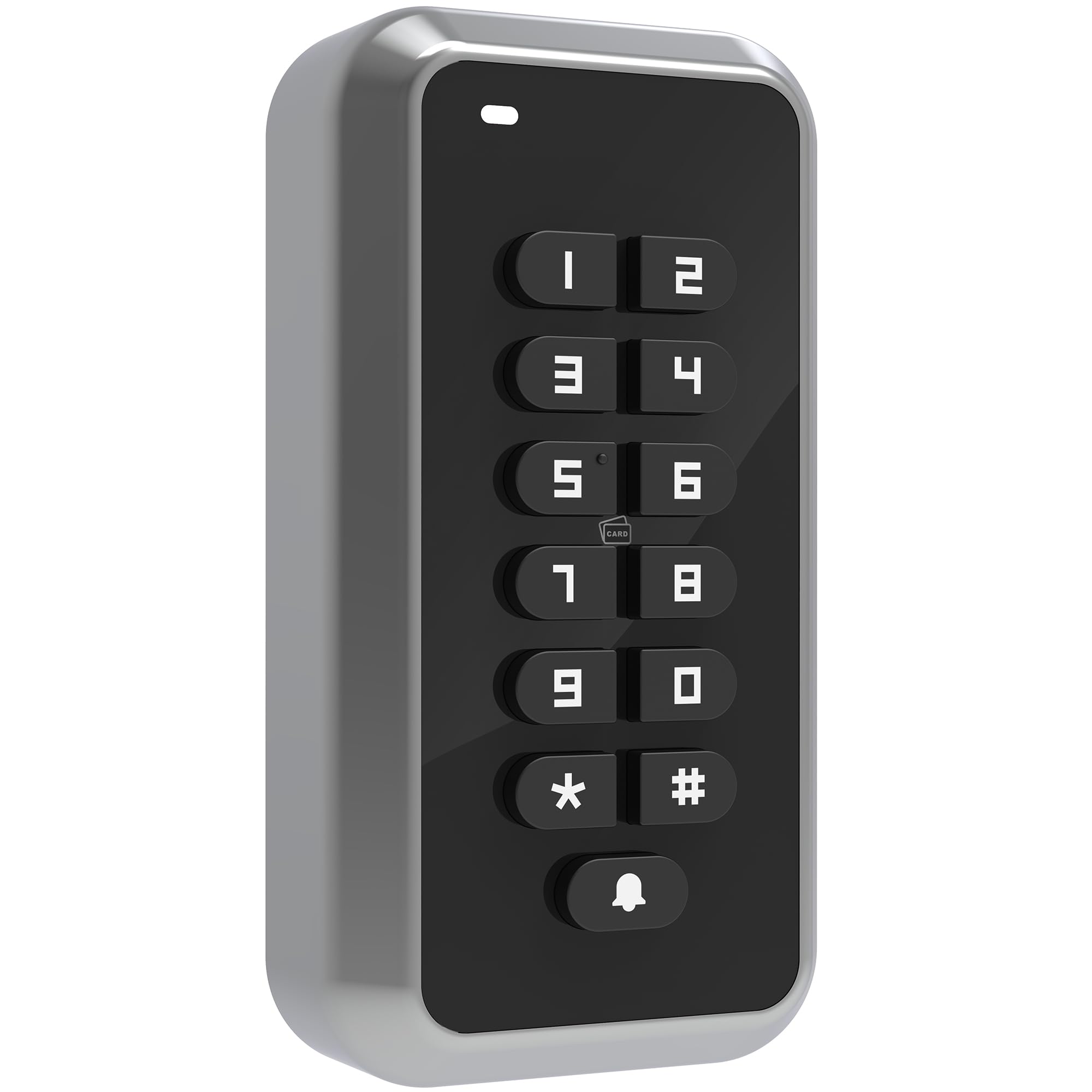 UHPPOTE 125 kHz Zutrittskontrolltastatur RFID-Kartenlesegerät | Metallgehäuse Wasserdicht mit 26 Bit Wiegand-Ausgang für Außentüren