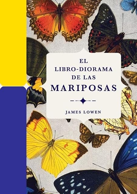 Portada de El libro-diorama de las mariposas