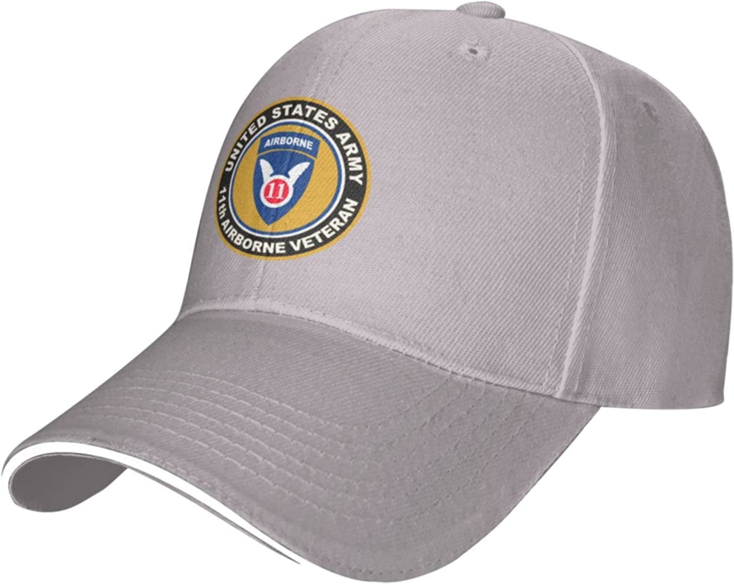 Army Veteran 11th Airborne Division Hat Classic Adjustable Baseball Cap Trucker Hat for Men Women Cap