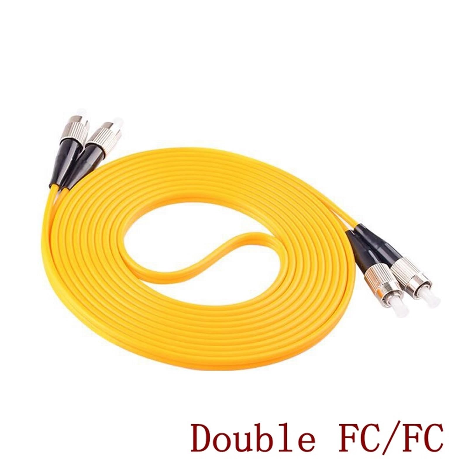 Doppio SC LC ST FC UPC a LC UPC Simplex 2.0mm 3.0mm PVC Cavo patch in fibra monomodale Cavo patch in fibra ottica 1m 2m 3m 50m(8M,SC-SC)