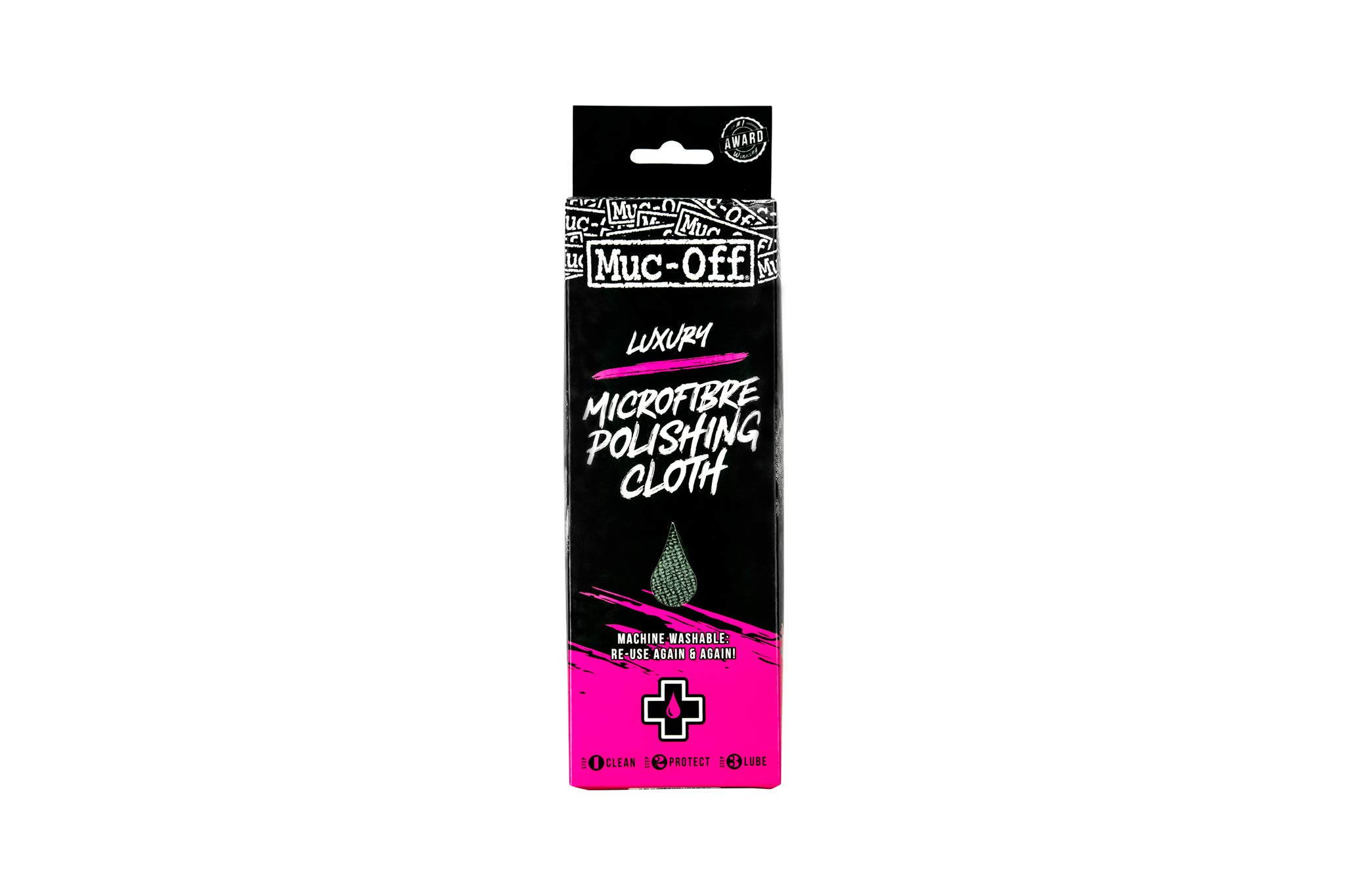 Muc-Off MUC250Kit de Limpieza de Bicicleta 8 en 1 + 272 Premium Microfibre Polishing Cloth, Negro (Black), 1