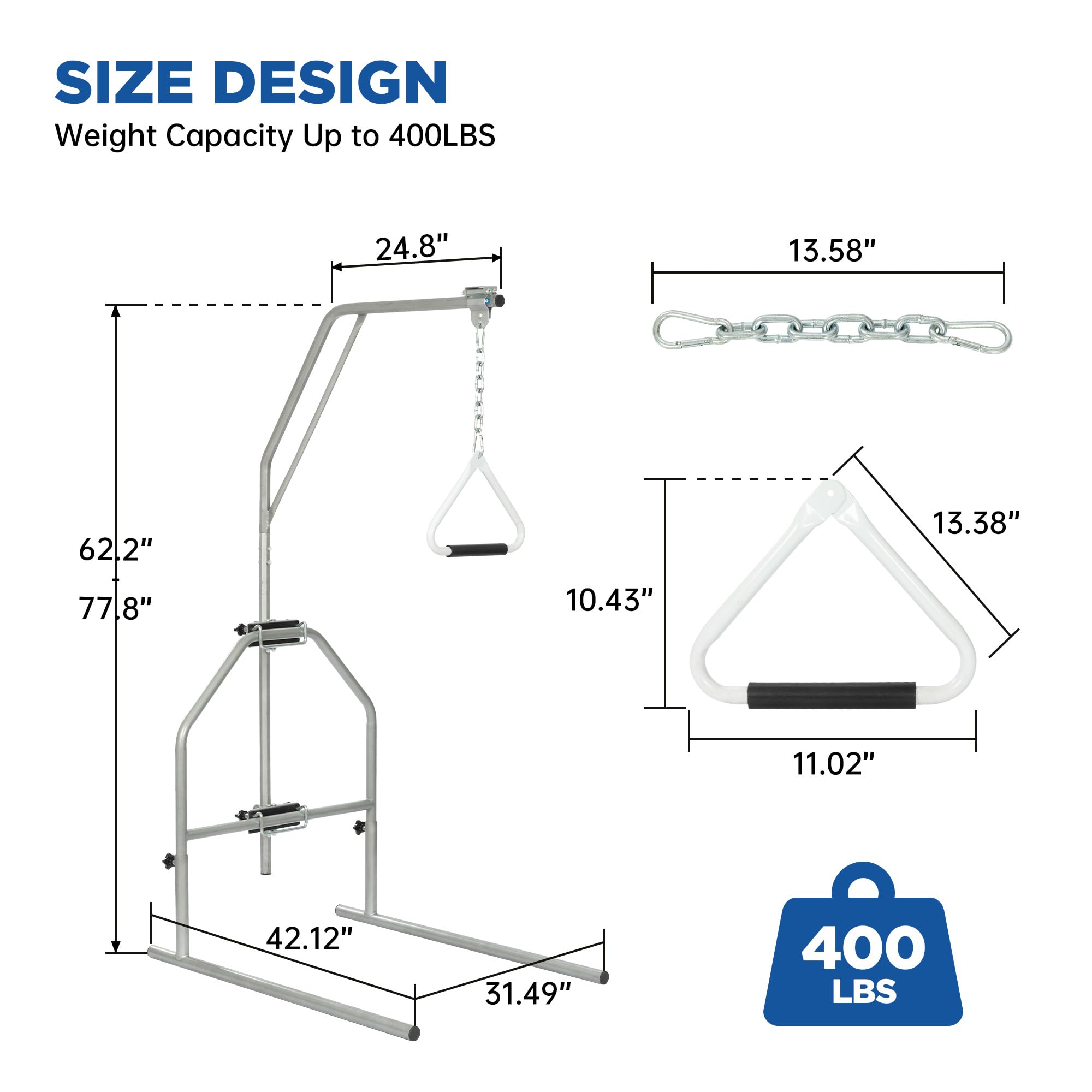 Bed Trapeze, Trapeze Bar For Bed Mobility, Free Standing