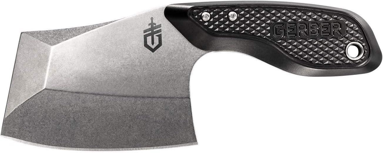 Gerber Gear TRI-Tip Mini Cleaver Fixed Blade Camping...