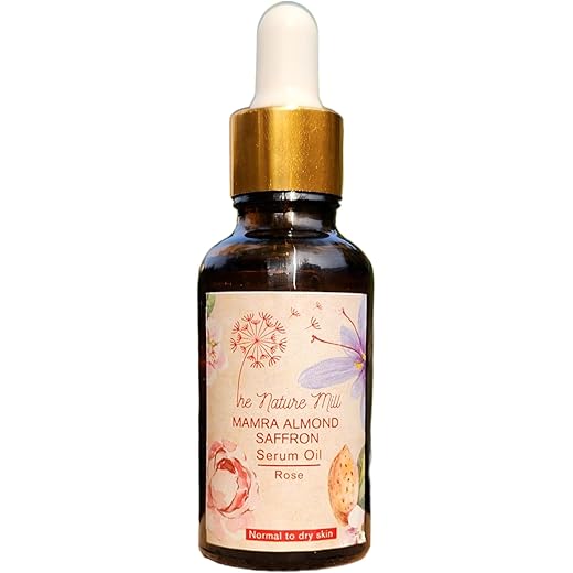 Nature Mill Mamra Almond Saffron Serum 30ml