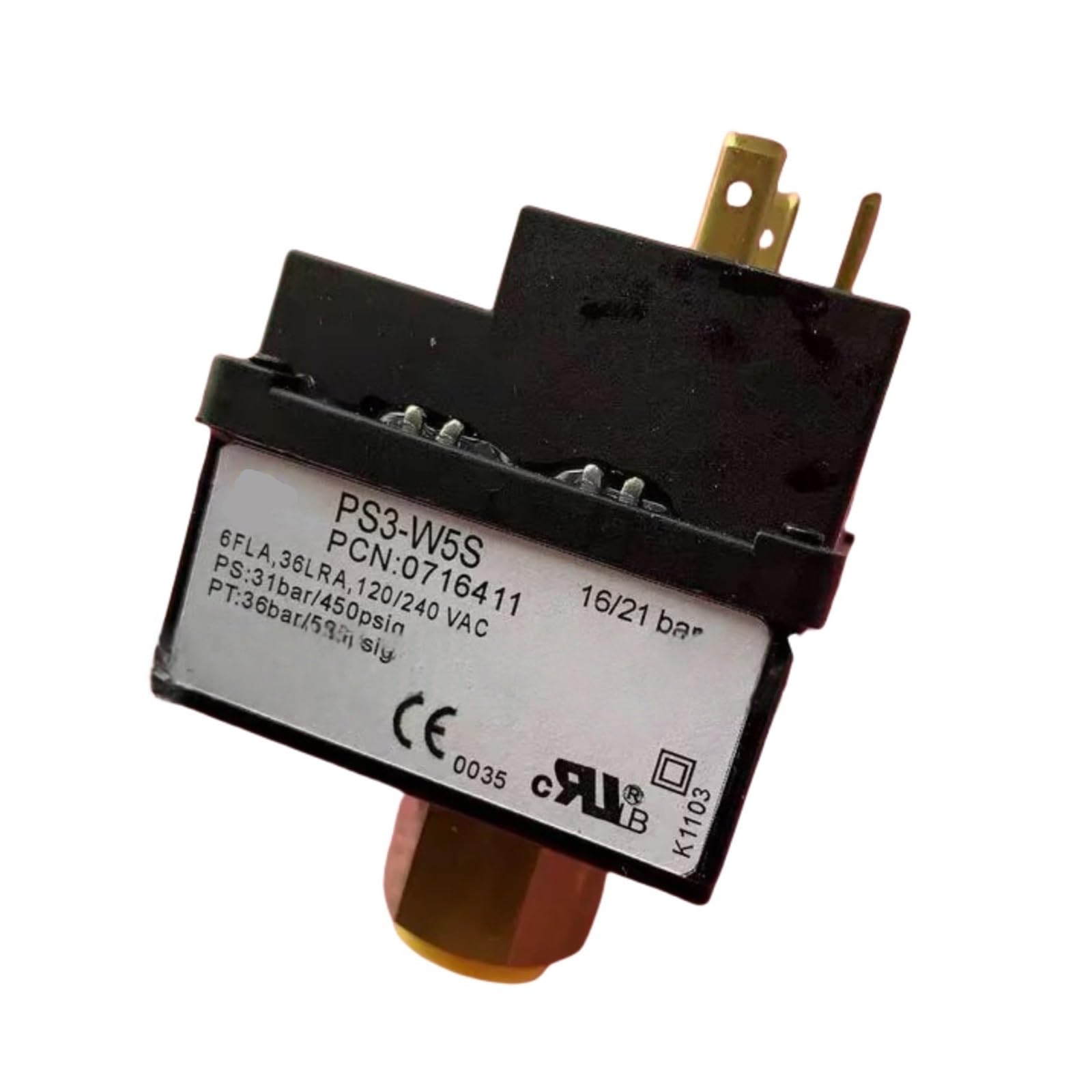 Przekaźnik ciśnienia, regulator ciśnienia PS3-W5S 16/21 bar