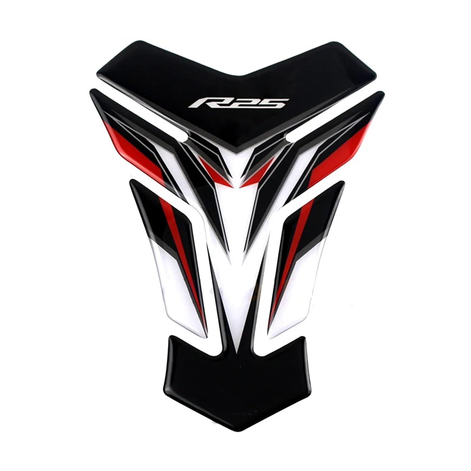 for for YZF-R25 YZFR25 MotorcycleFuel Tank Pad Fuel Tank Protection Sticker Decal(1 Red)
