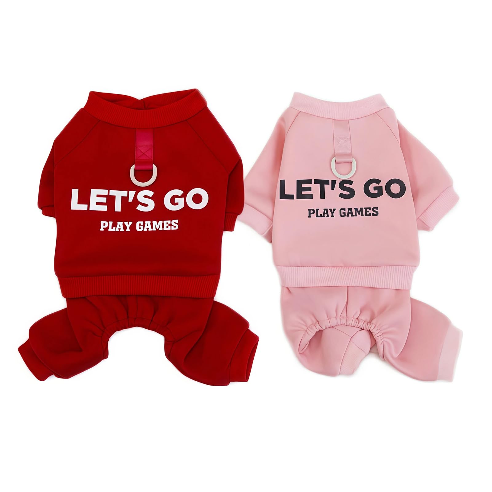 Lot de 2 pulls en polaire pour petits chiens sweats doux d'hiver chauds 2XL
