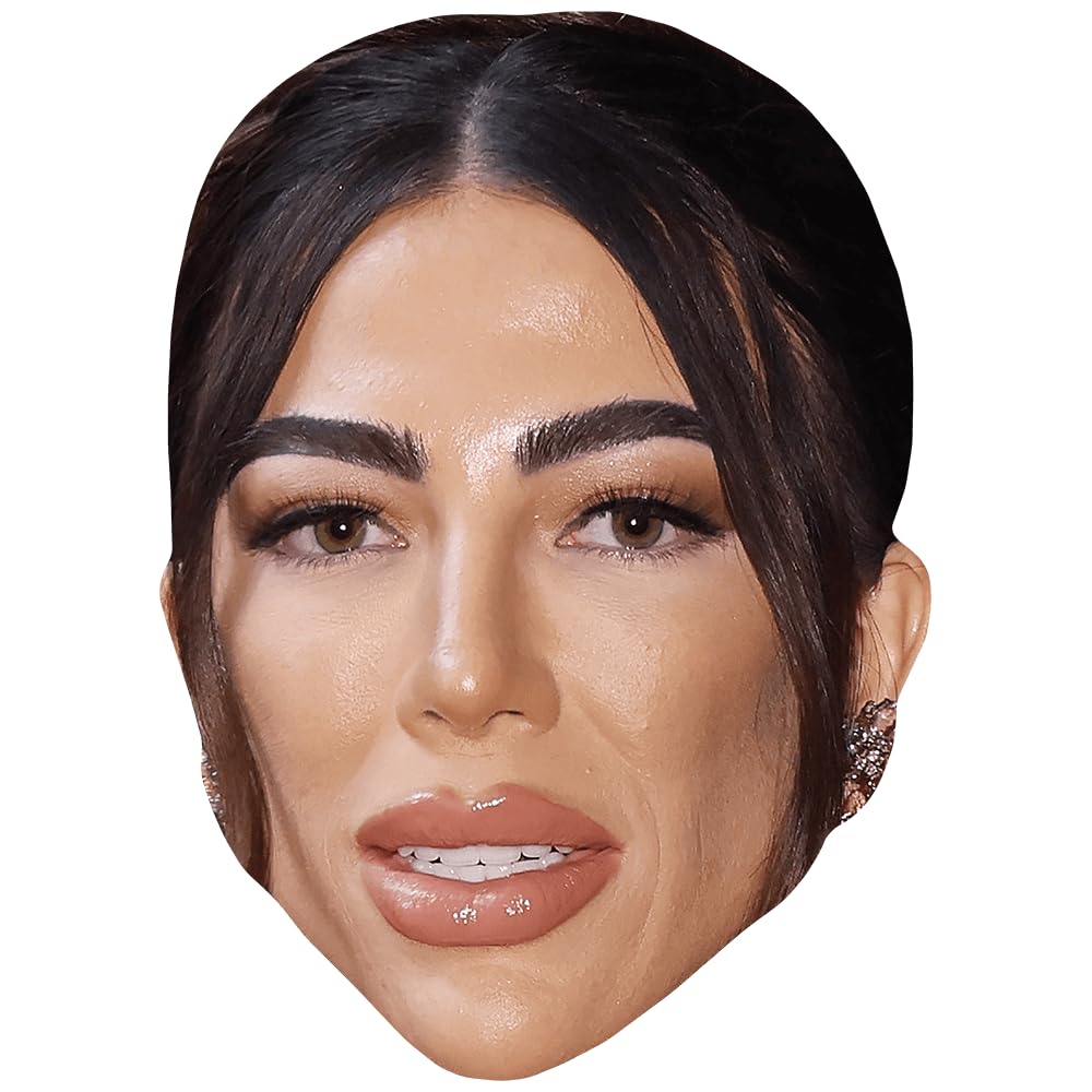 Skye Hankey (Makeup) Celebrity Mask, Flat Card Face, Fancy Dress Mask