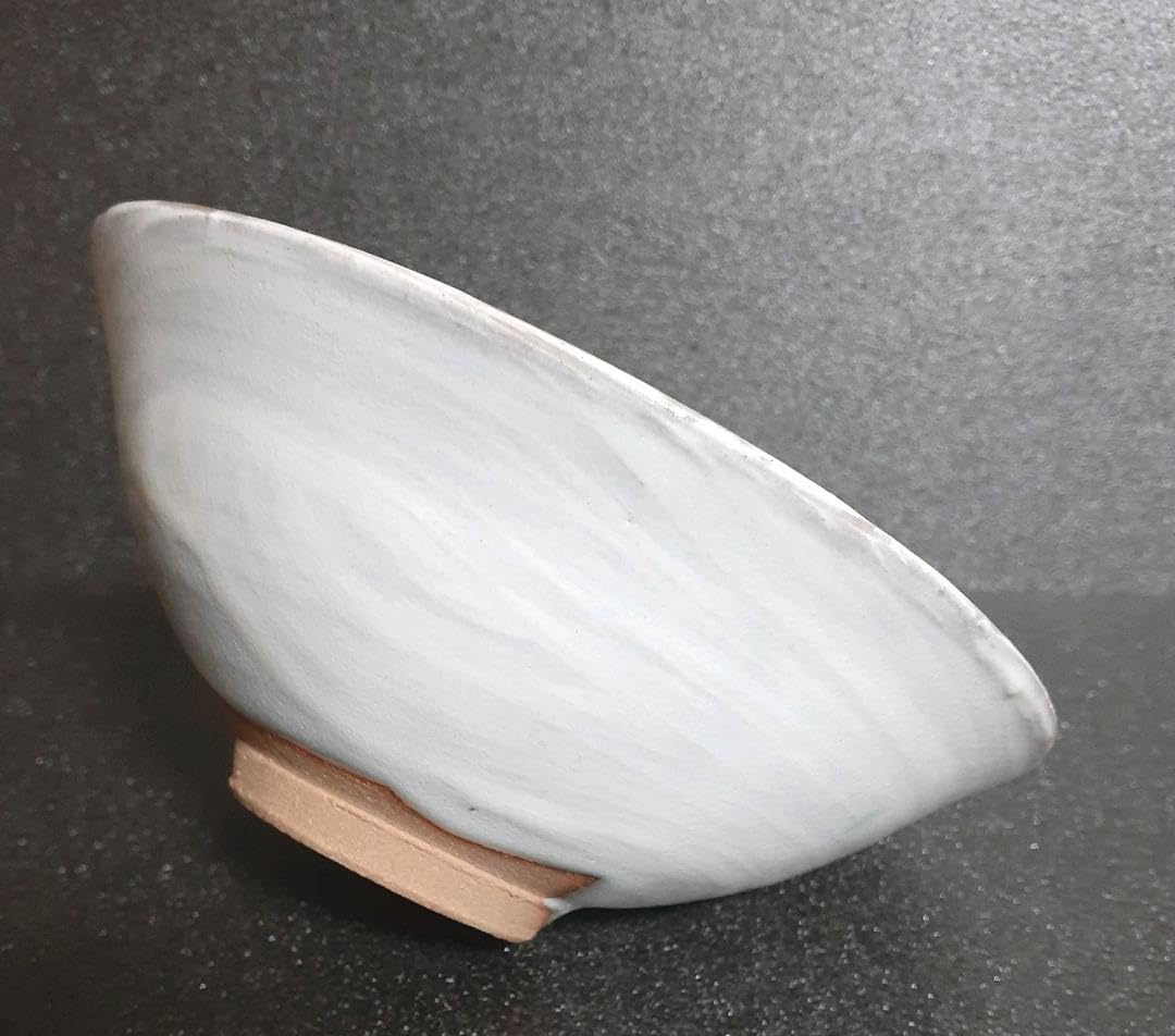 京焼　日展作家　市川広三造　白釉　刷毛目　茶碗　共箱　栞付　茶道具　茶器 Amazon.co.jp: 京焼 日展作家 市川広三造 白釉 刷毛目 茶碗 共箱