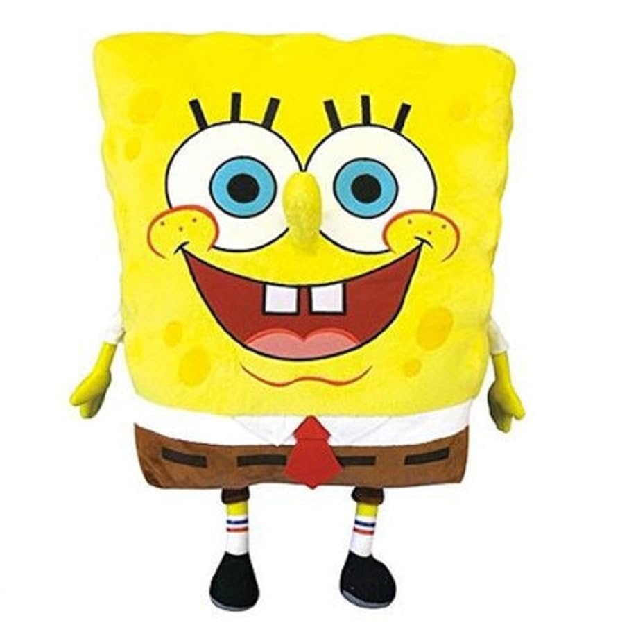 Amazon.co.jp: スポンジボブ ダイカットクッション : ホーム