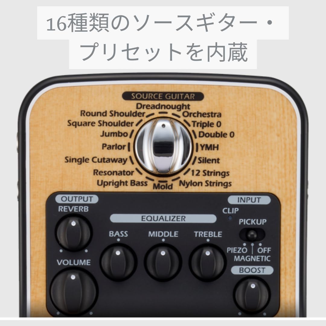 ZOOM AC-2 アコースティックギター用プリアンプ 【公式通販】