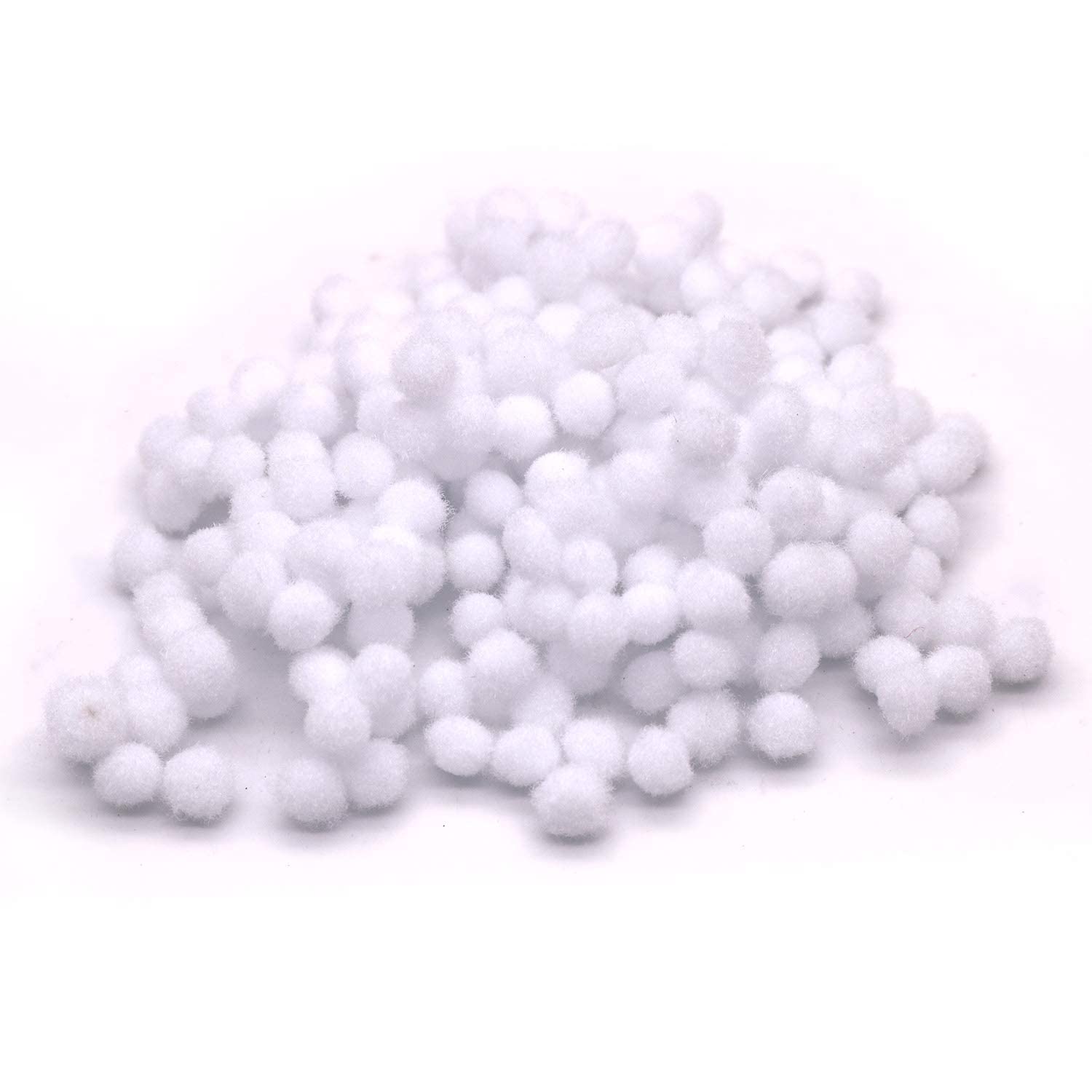 White Pompom (20mm, Pack of 100 Pieces)