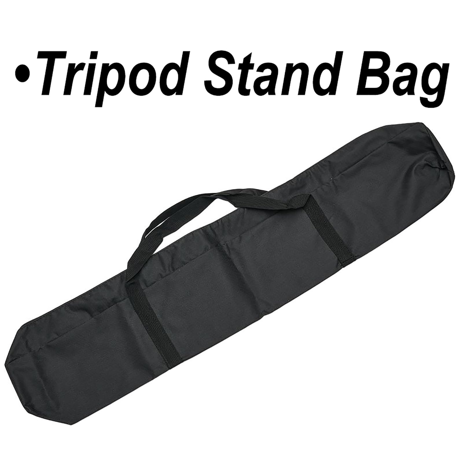 Custodia da trasporto per supporto luci da 120cm, borsa a mano in nylon, borsa per treppiede per microfono, treppiede, monopiede, ombrello, accessori fotografici, nero