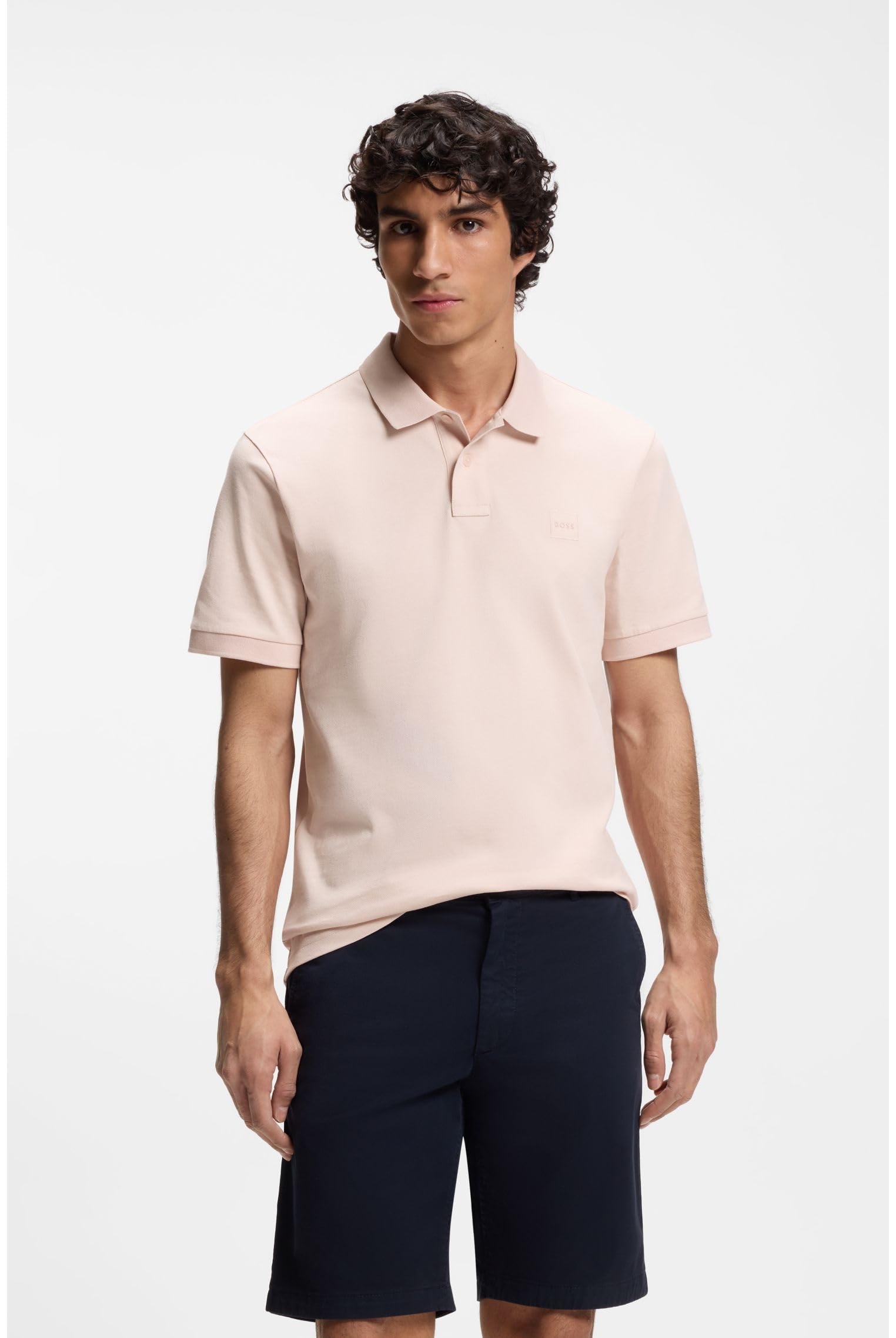 BOSS Herren Passenger 10256683 01 Polo (1er Pack)