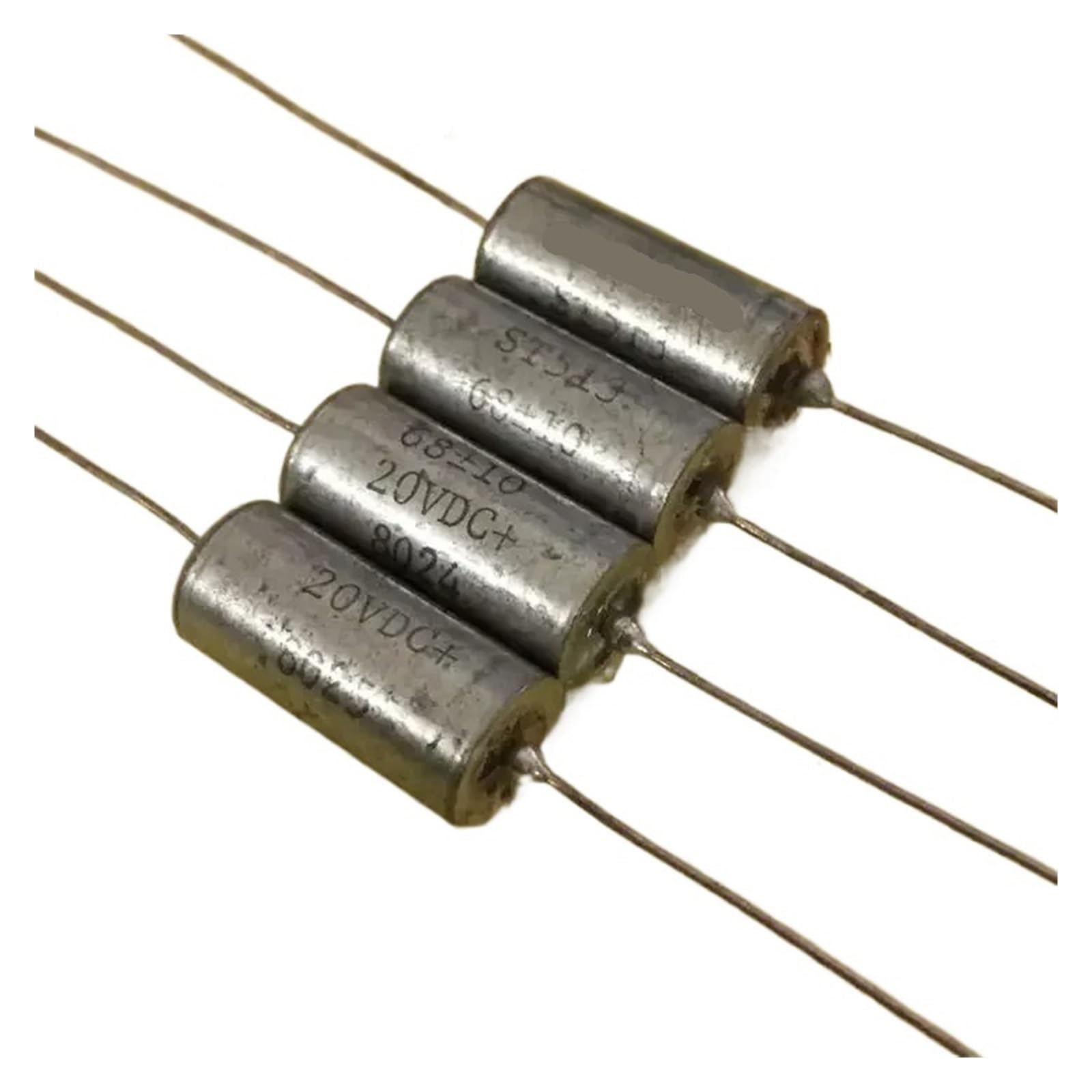 LEOTNNDQ 1pcs ST513 Series 68UF 20V DC Audio Electrolytic Capacitors