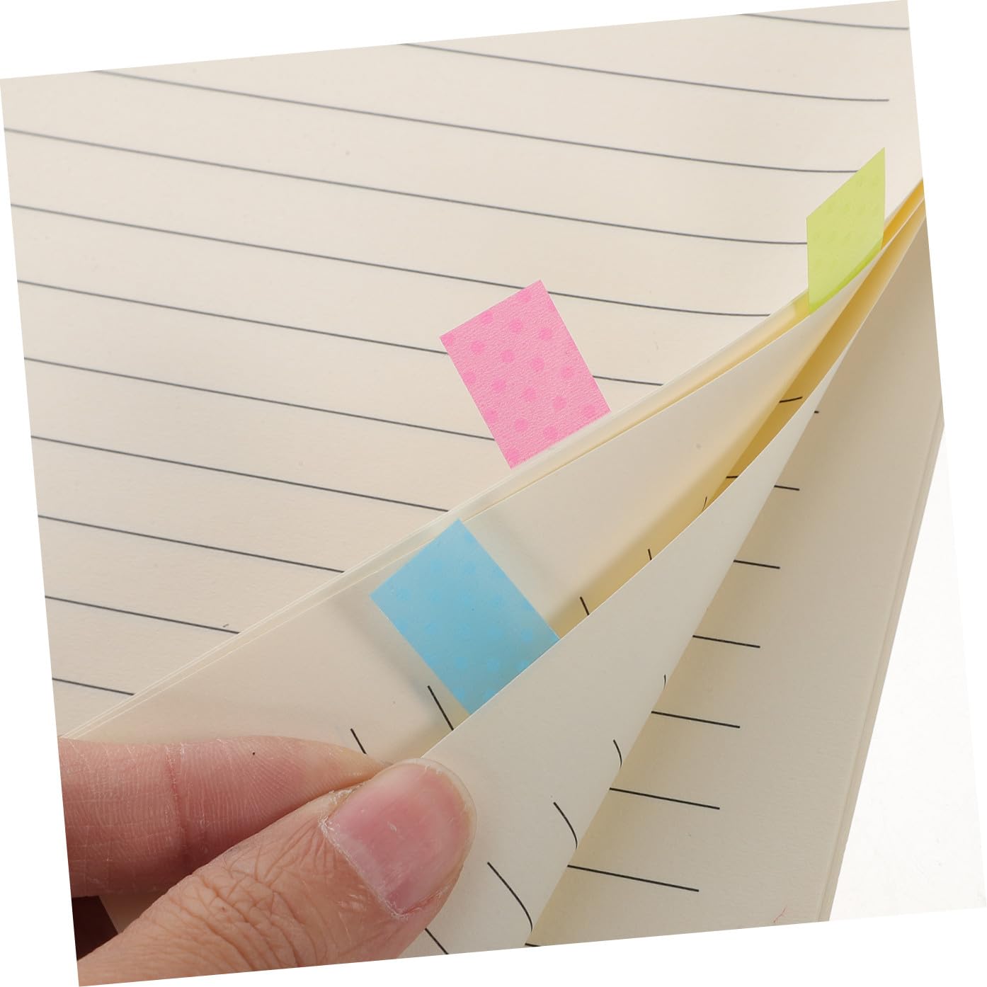 ARTIBETTER 5 Sätze Index-label Klebestreifen Klebrig Farbige Etiketten Für Seitenmarkierungen Textmarker-tabs Seitenmarkierungen Für Bücher Das Haustier 6 Packungen * 5