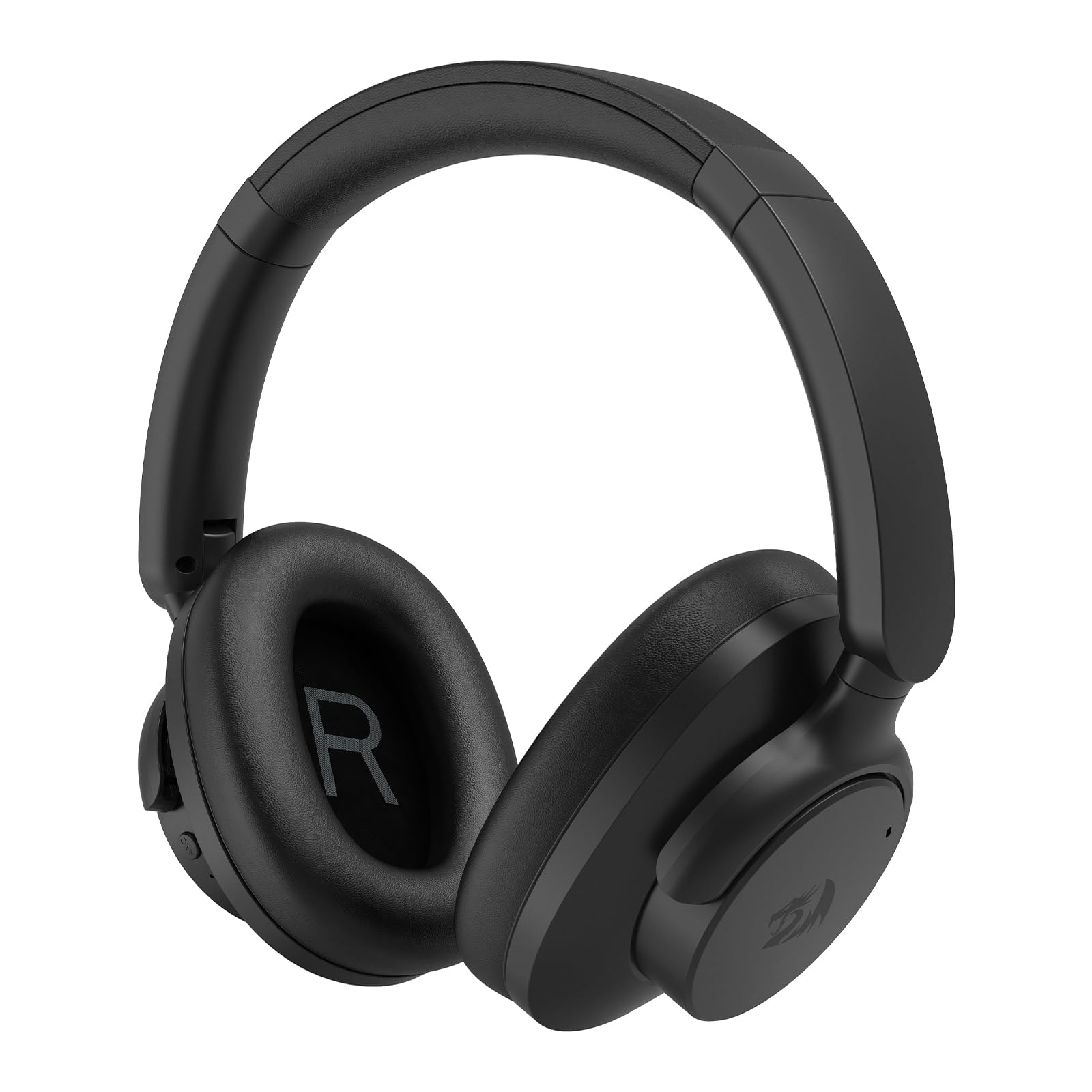 Redragon H610 - Auriculares inalámbricos para juegos para PS5, PS4, PC, Mac, NS - BT 5.3 con cancelación de ruido ANC, batería de 50 horas, ligeros, auriculares supraaurales con micrófono integrado