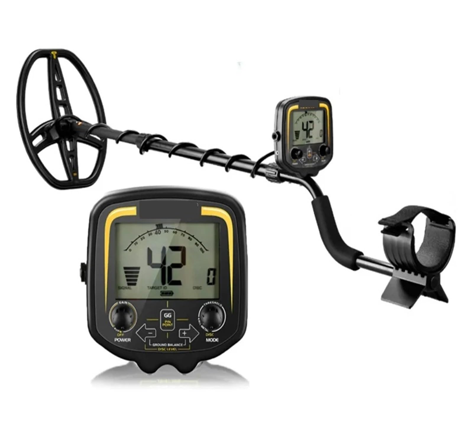 JKJZSALJ Pinpointer Tx-850 Metal Detector Underground Depth Water Proof Scanner Gold Detector High Accuracy