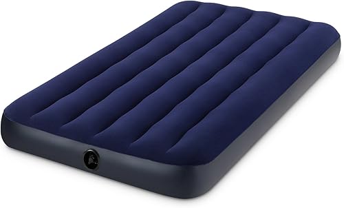 Intex Cama de aire clásica Downy tamaño individual