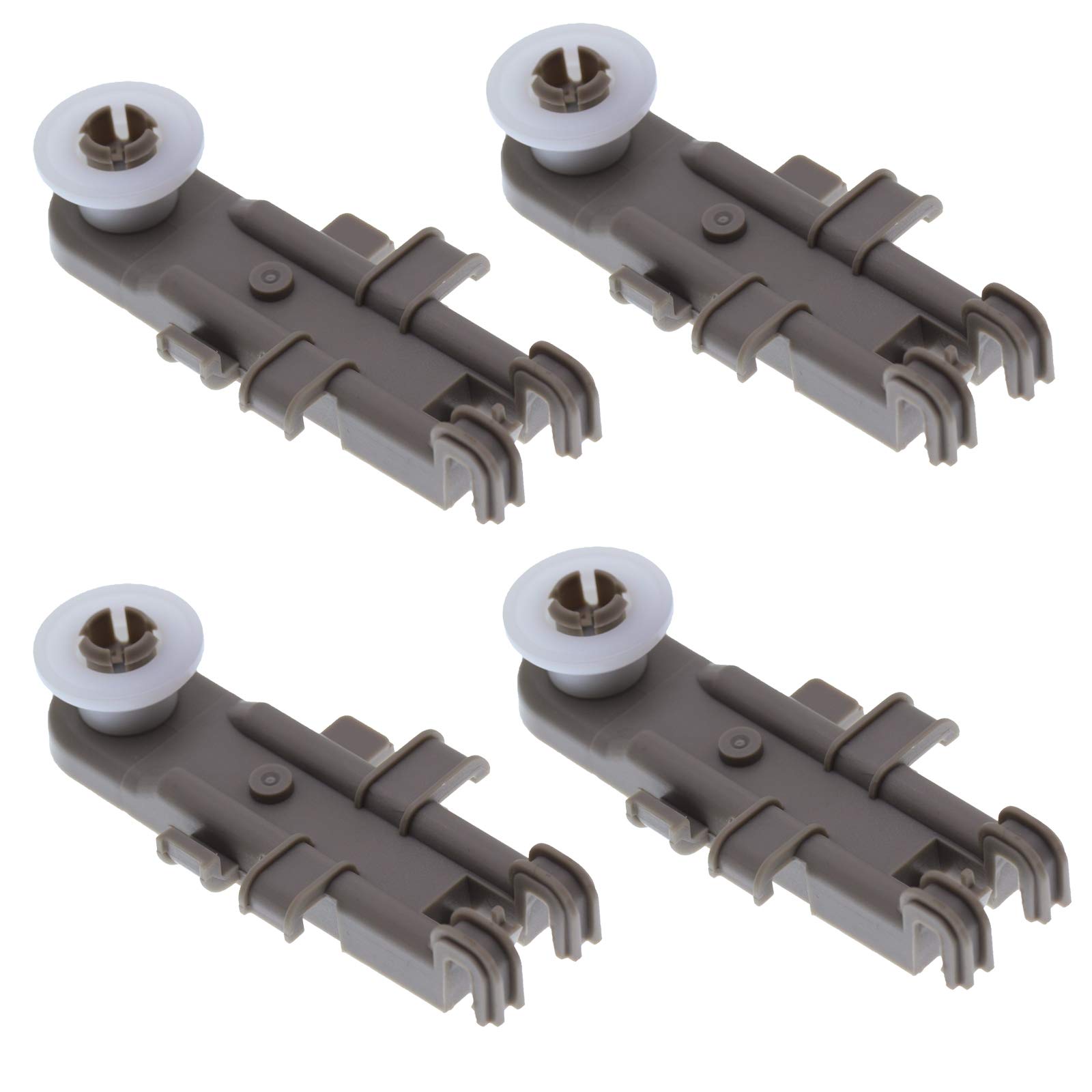 4-Pack Upper Dishwasher Rack Wheels For Whirlpool, Kenmore, KitchenAid - Replaces 8268743, 830899, WP8268743 - View #2