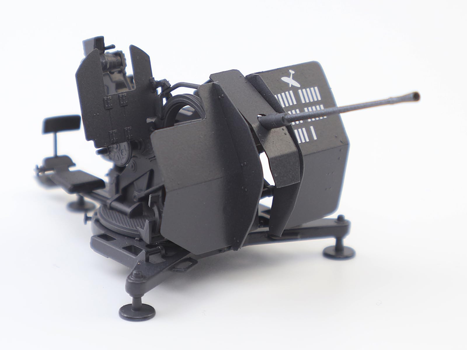 Icm - flak 38 cannone antiaereo tedesco 1/35 - icm 35717