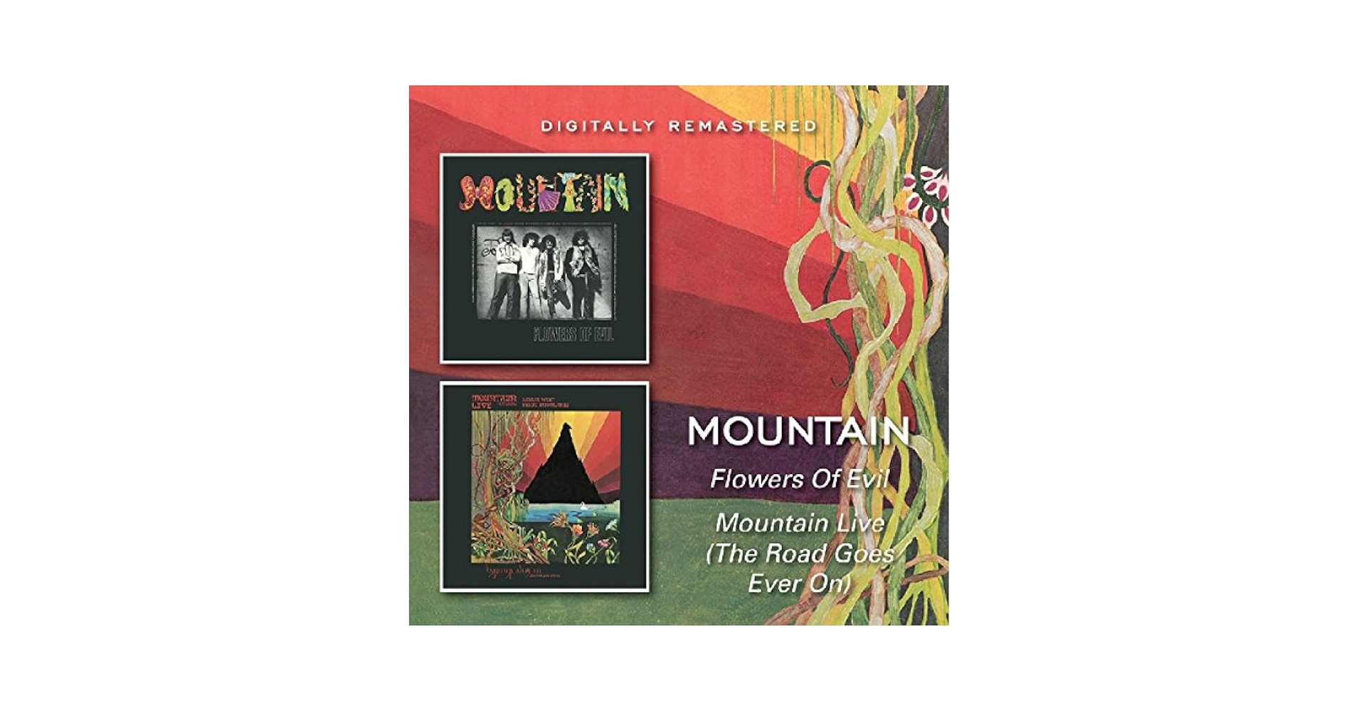 CD Mountain Flowers Of Evil SICP1781PROMO Bell Records, Windfall Records 紙ジャケ /00110 CD Mountain Flowers Of Evil SICP1781PROMO Bell Records